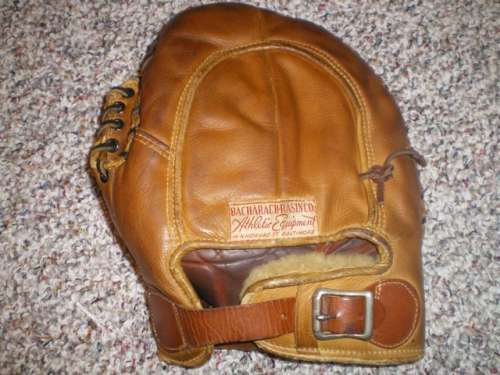 Johnny Mize Bacharach Rasin Co. Basemitt Back